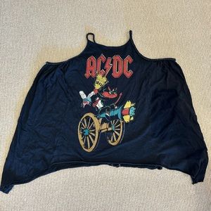 AC/DC graphic tank